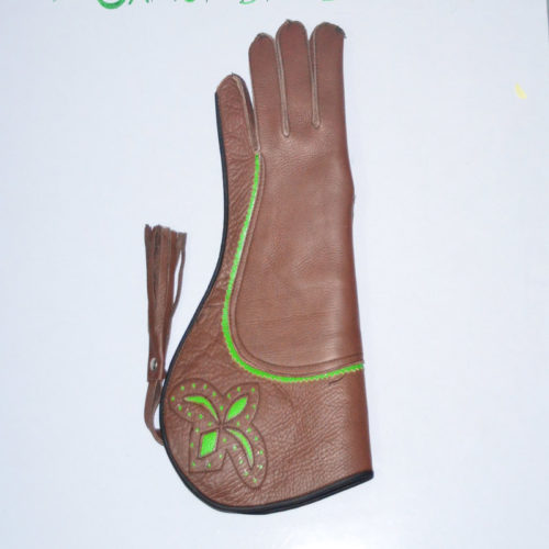 Falconry Gloves Cowhide Leather - ART FG105 - Image 2