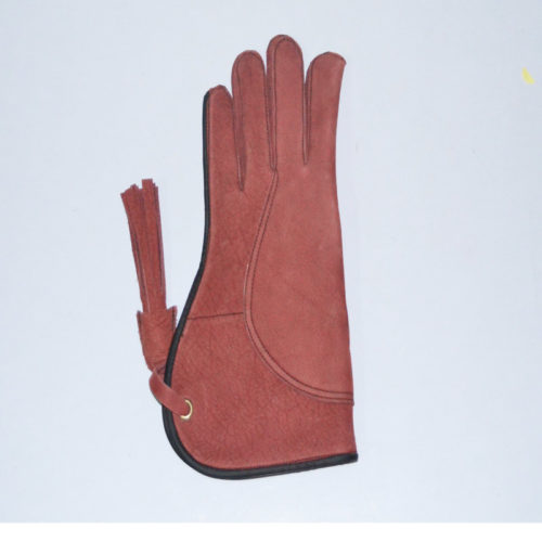 Falconry Gloves Nubuck Leather - ART FG107 - Image 2