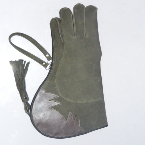 Falconry Gloves Nubuck Leather - ART FG111 - Image 2
