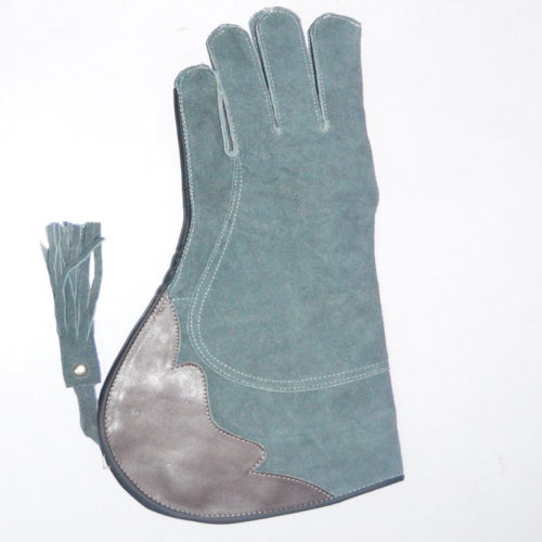 Falconry Gloves Suede Leather - ART FG115 - Image 2