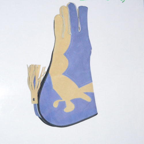 Falconry Gloves Suede Leather - ART FG123 - Image 2