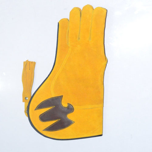 Falconry Gloves Suede Leather - ART FG117 - Image 2