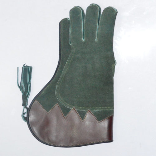 Falconry Gloves Suede Leather - ART FG119 - Image 2
