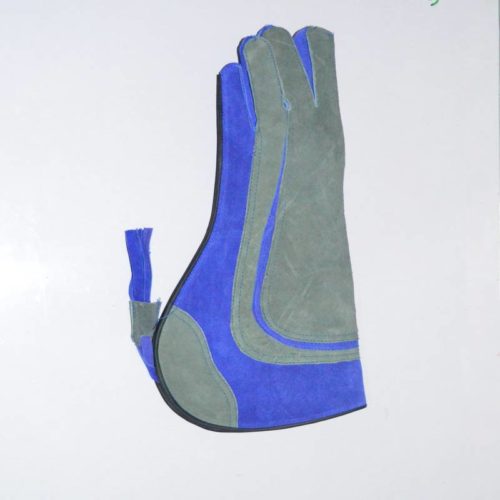 Falconry Gloves Suede Leather - ART FG124 - Image 2
