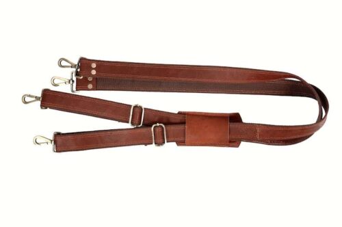 Full Grain Leather Duffle Bag ART 101 - Image 5