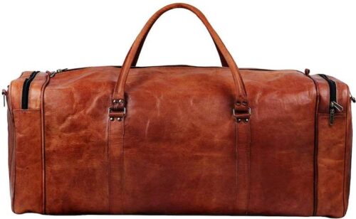 Men's Leather Duffel Bag ART 109 - Image 4